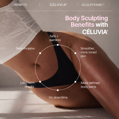 CÉLUVIA ® SCULPTCORE™ FIRMER, MORE TONED SKIN