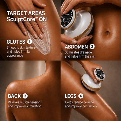 CÉLUVIA® SCULPTCORE™ ANTI-CELLULITE MASSAGER